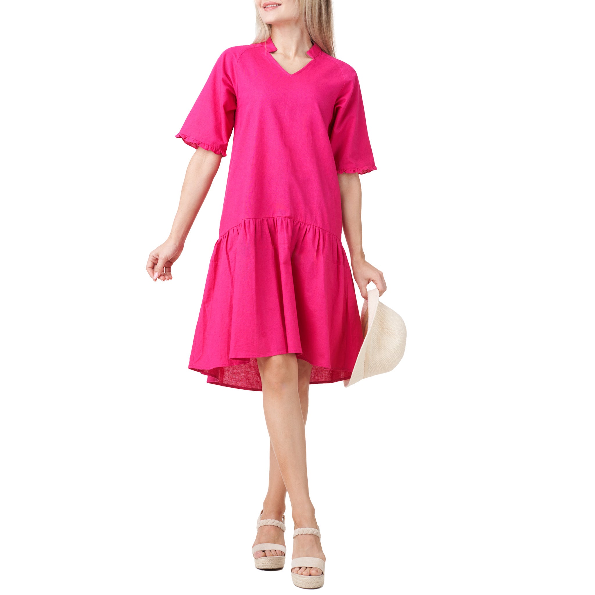 kate linen dress DFold Clothing | KATE Linen Dress