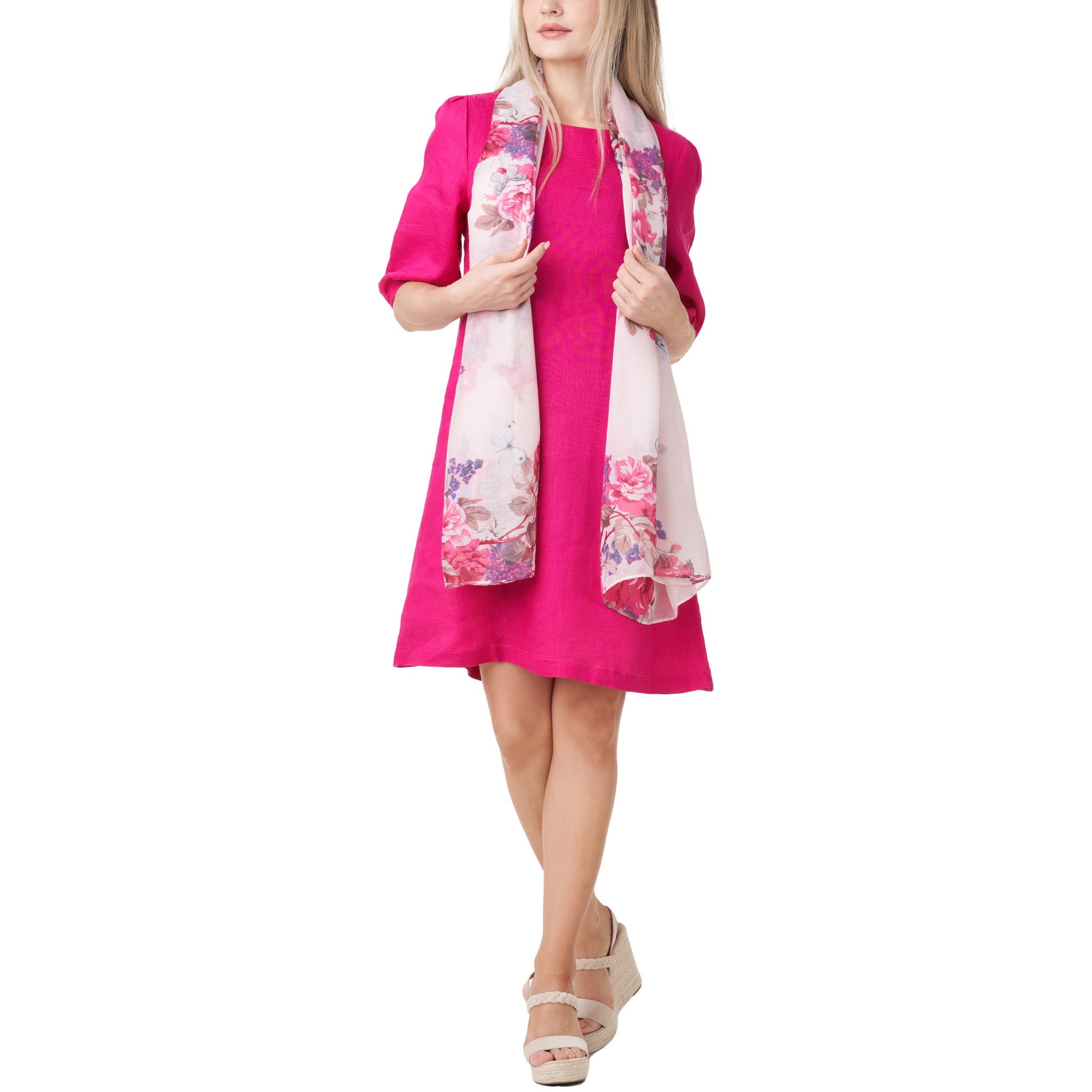 Anne Kelly Linen Dress Yen's Studio Anne Kelly Linen Dress Yen's Studio