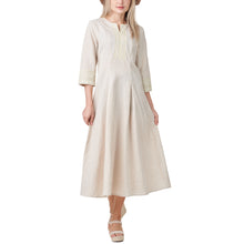 Load image into Gallery viewer, Anne Kelly Embroidered Linen Dress