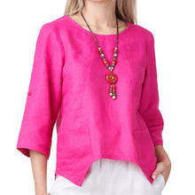 Load image into Gallery viewer, Anne Kelly Hi-Lo Blouse