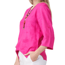 Load image into Gallery viewer, Anne Kelly Hi-Lo Blouse