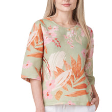 Load image into Gallery viewer, Anne Kelly Linen Floral Top