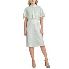Load image into Gallery viewer, Arthur Yen Cheongsam With Cape