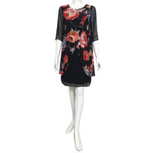 Load image into Gallery viewer, Joan Allen Chiffon Floral Dress