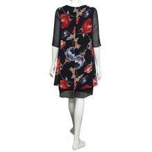 Load image into Gallery viewer, Joan Allen Chiffon Floral Dress