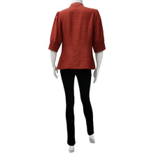 Load image into Gallery viewer, Joan Allen Faux Button Detail Blouse