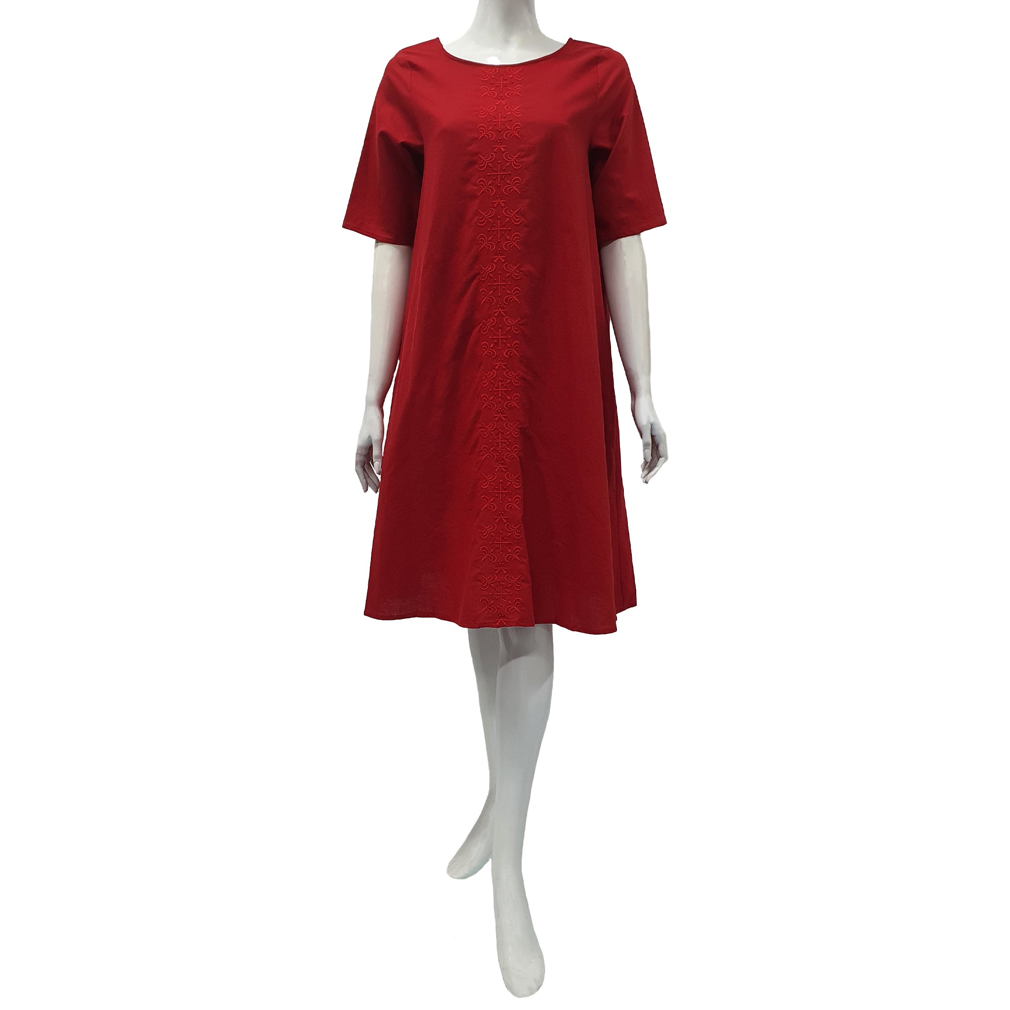 Anne Kelly Embroidered Shift Dress Yen's Studio Anne Kelly Embroidered Shift Dress Yen's Studio