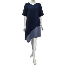 Load image into Gallery viewer, Anne Kelly Two-Tone Asymmetrical Hem Dress