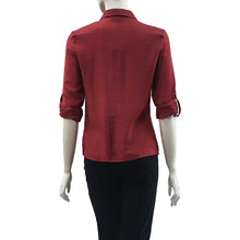 Load image into Gallery viewer, Joanna Miller Pleated Front Blouse
