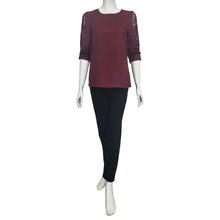 Load image into Gallery viewer, Arthur Yen Lace Sleeve Blouse