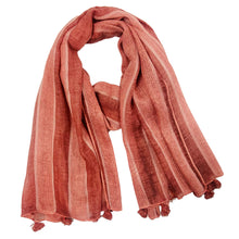 Load image into Gallery viewer, Ombre Stripe Shawl