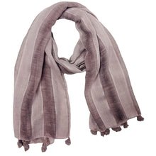 Load image into Gallery viewer, Ombre Stripe Shawl