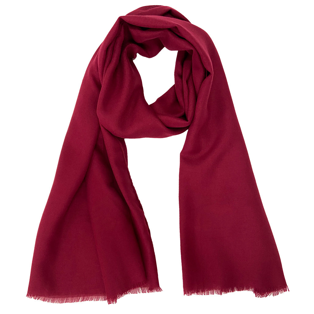 Solid Color Shawl Brown