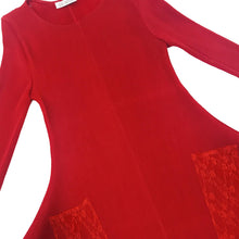 Load image into Gallery viewer, Co.lette Lace Pocket detail Pleated Dress