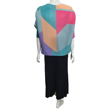 Load image into Gallery viewer, Co.lette Color Block Pleated Blouse
