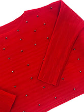 Load image into Gallery viewer, Co.lette Pleated Pearled Blouse