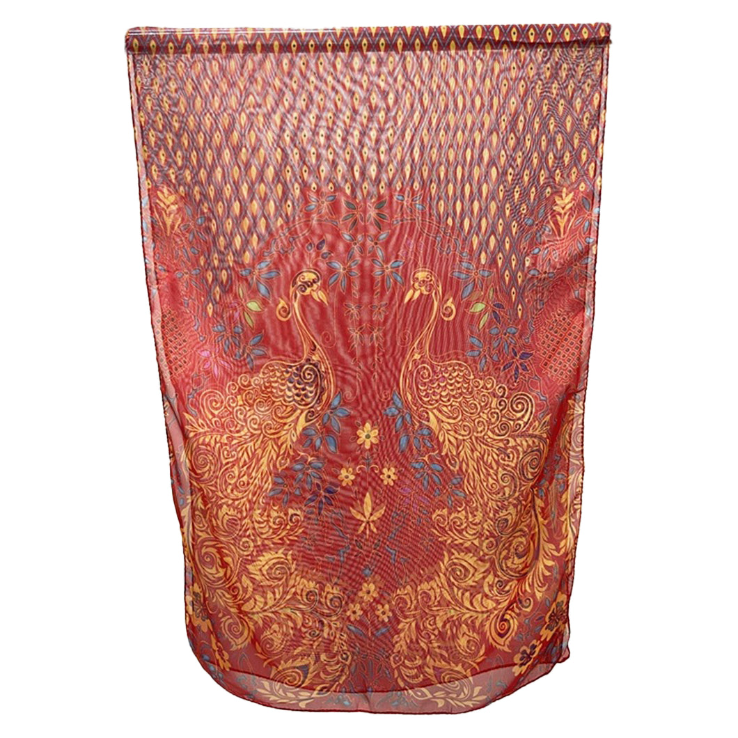 Radiance Peacock Shawl