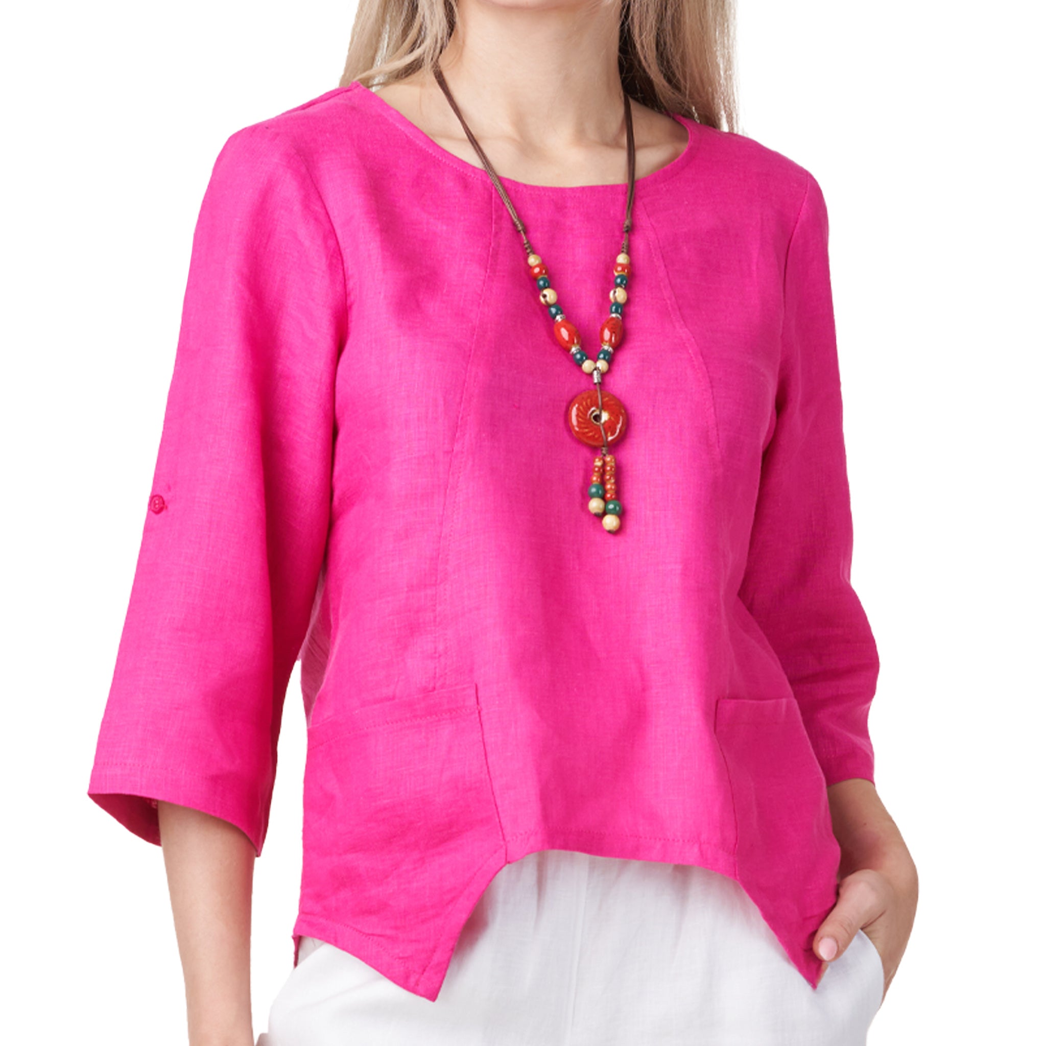 Anne Kelly Hi-Lo Blouse – Yen's Studio