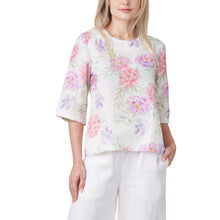 Load image into Gallery viewer, Anne Kelly Linen Floral Top

