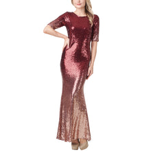 Load image into Gallery viewer, Arthur Yen Glitter Long Dress
