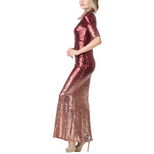 Load image into Gallery viewer, Arthur Yen Glitter Long Dress
