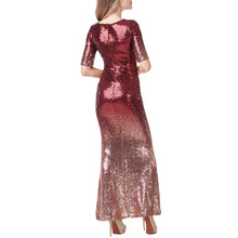 Load image into Gallery viewer, Arthur Yen Glitter Long Dress
