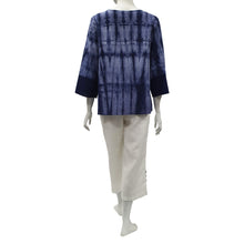 Load image into Gallery viewer, Anne Kelly Brushstroke Asymmetrical Blouse
