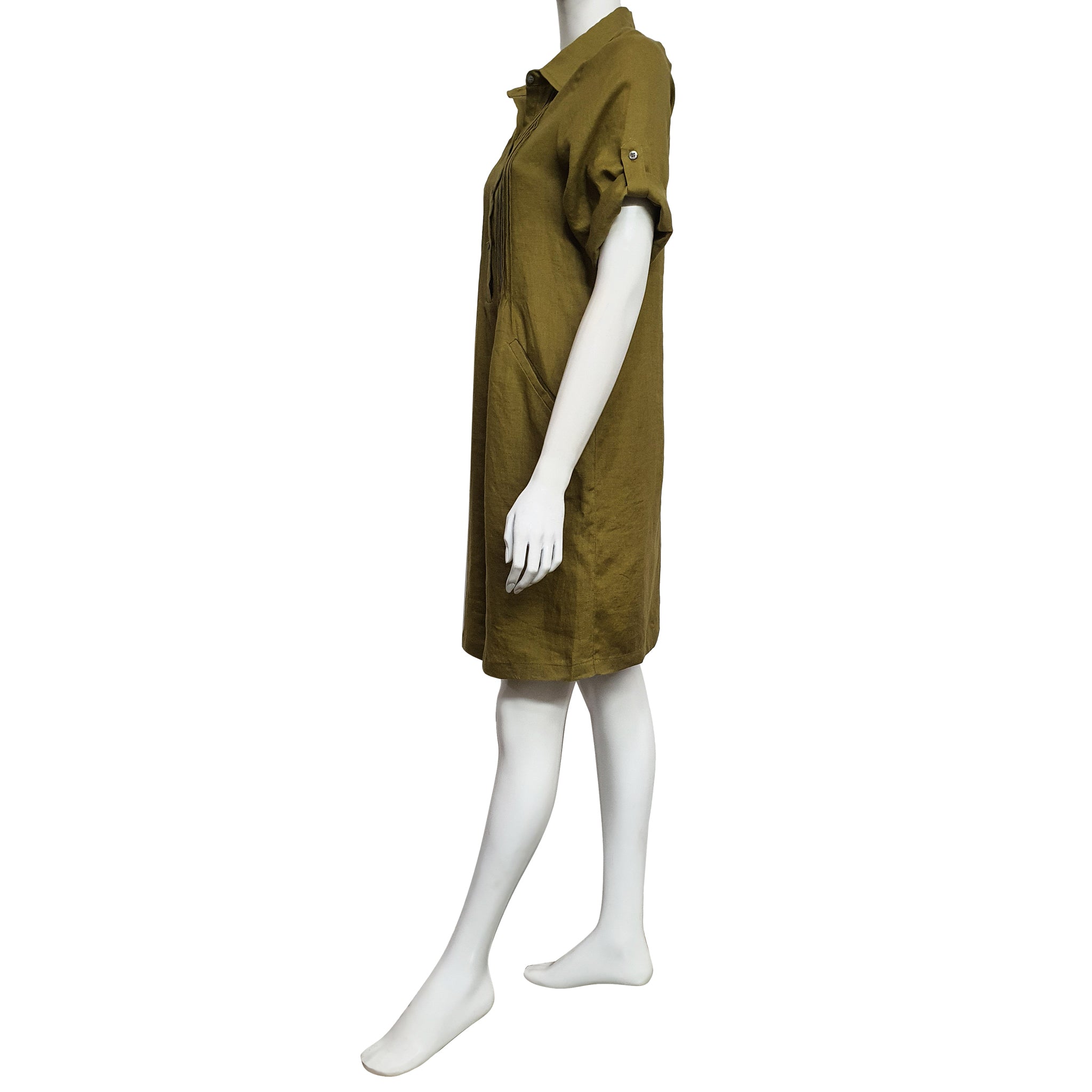Anne Kelly Linen Shift Dress