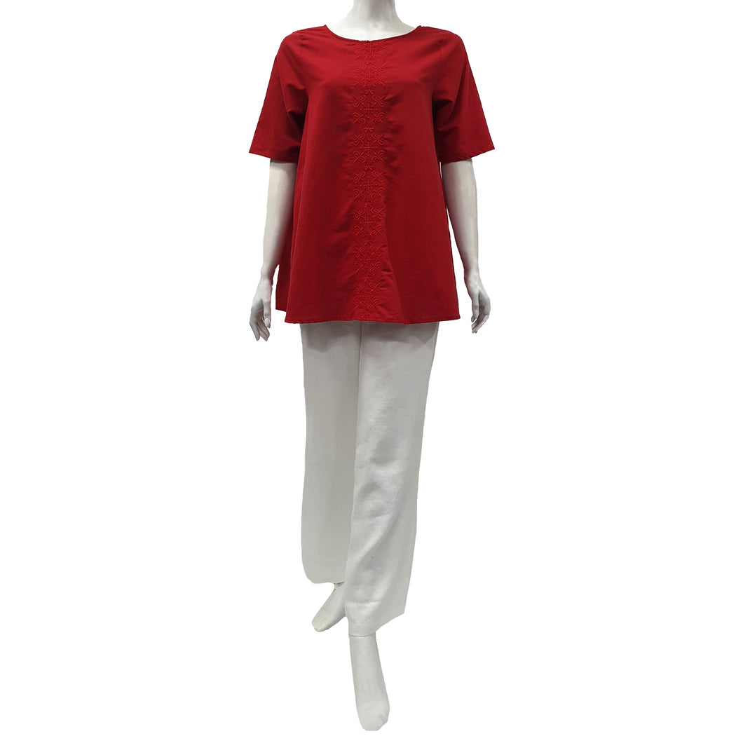 Anne Kelly Embroidered Blouse