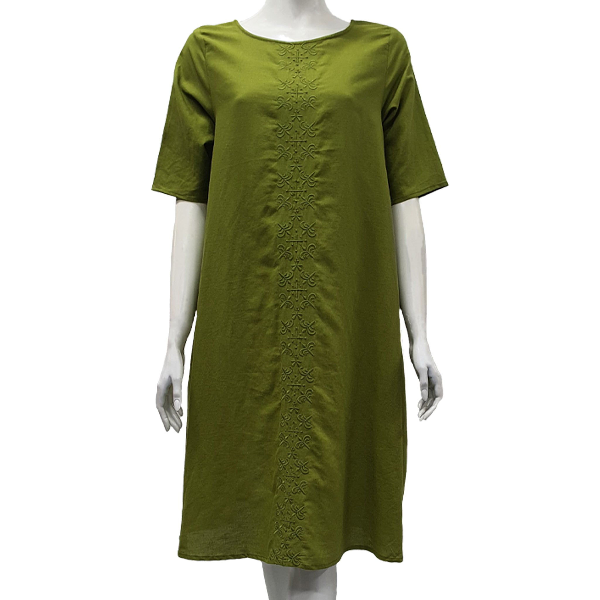 Anne Kelly Embroidered Shift Dress Yen's Studio Anne Kelly Embroidered Shift Dress Yen's Studio