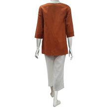 Load image into Gallery viewer, Anne Kelly Asymmetrical Button Blouse
