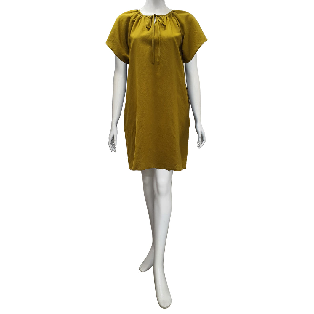 Anne Kelly Tie-Neck Shift Dress