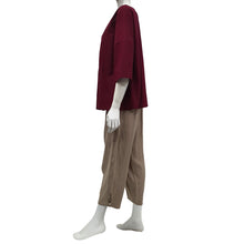 Load image into Gallery viewer, Anne Kelly Pleated 3/4 Sleeve Blouse
