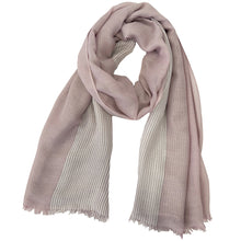 Load image into Gallery viewer, Colour-block Stripes Shawl
