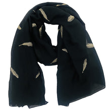 Load image into Gallery viewer, Feather embroider Shawl
