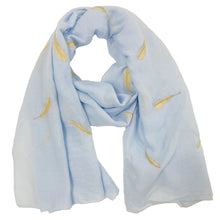 Load image into Gallery viewer, Feather embroider Shawl

