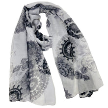 Load image into Gallery viewer, Paisley Floral Print Shawl
