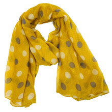 Load image into Gallery viewer, Circles and Polka Dots Shawl

