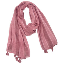 Load image into Gallery viewer, Ombre Stripe Shawl
