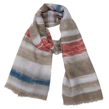 Load image into Gallery viewer, Stripe-pattern Shawl
