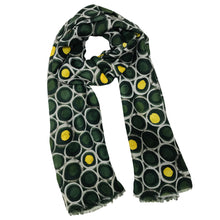 Load image into Gallery viewer, Concentric Circle Print Shawl

