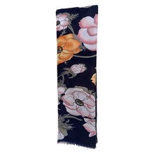 Load image into Gallery viewer, Poppy Flower Shawl
