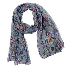 Load image into Gallery viewer, Hazy Flower Shawl

