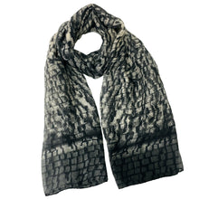 Load image into Gallery viewer, Geometric-print Shawl
