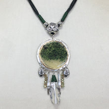 Load image into Gallery viewer, Circler Resin Pendant Necklace
