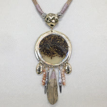 Load image into Gallery viewer, Circler Resin Pendant Necklace
