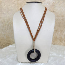 Load image into Gallery viewer, Wood Pendant Necklace
