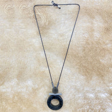 Load image into Gallery viewer, Silver &amp; Stones Long Necklace
